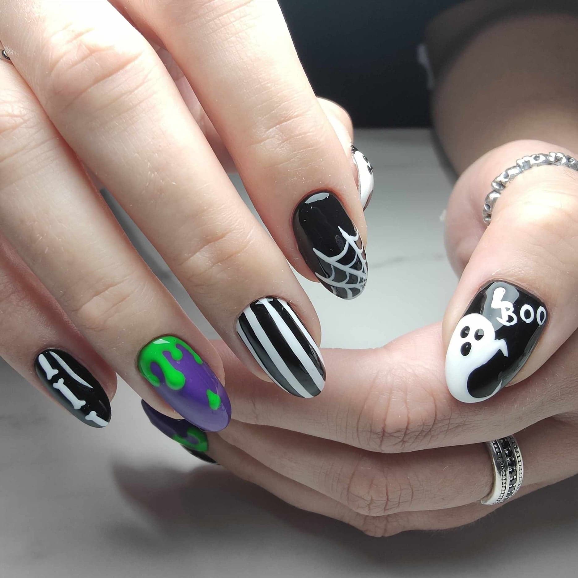 Salon One nail design 20